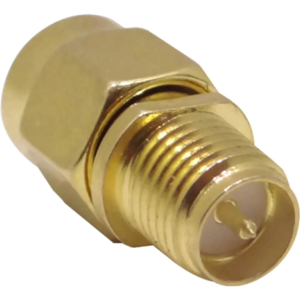 RPSMA-Hembra .SMA-Macho Adaptador Copla Coaxial