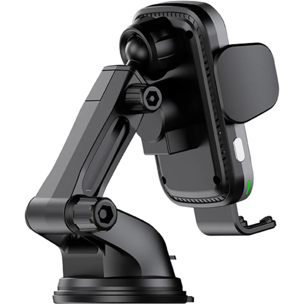 Imagen 5 de Klip Xtreme - Car wireless charging holder - 15 Watt - 24 pin USB-C - Cellular phone - Wireless - Para Smartphones - Automatic