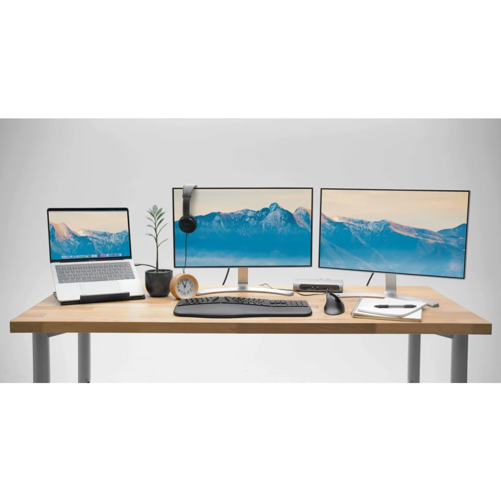 Imagen 10 de Base para Notebook Kesington EASY RISER K50422WW Smart Fit hasta 17" Color Negro