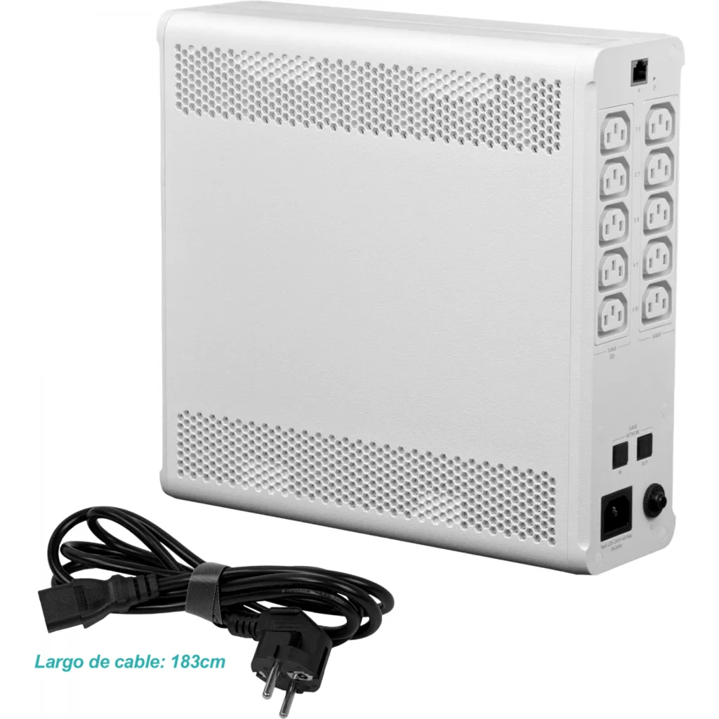 Imagen 5 de UniFi UPS Tower - Proteccion Capacidad: 1.000VA / 600W 12A, 50/60 Hz