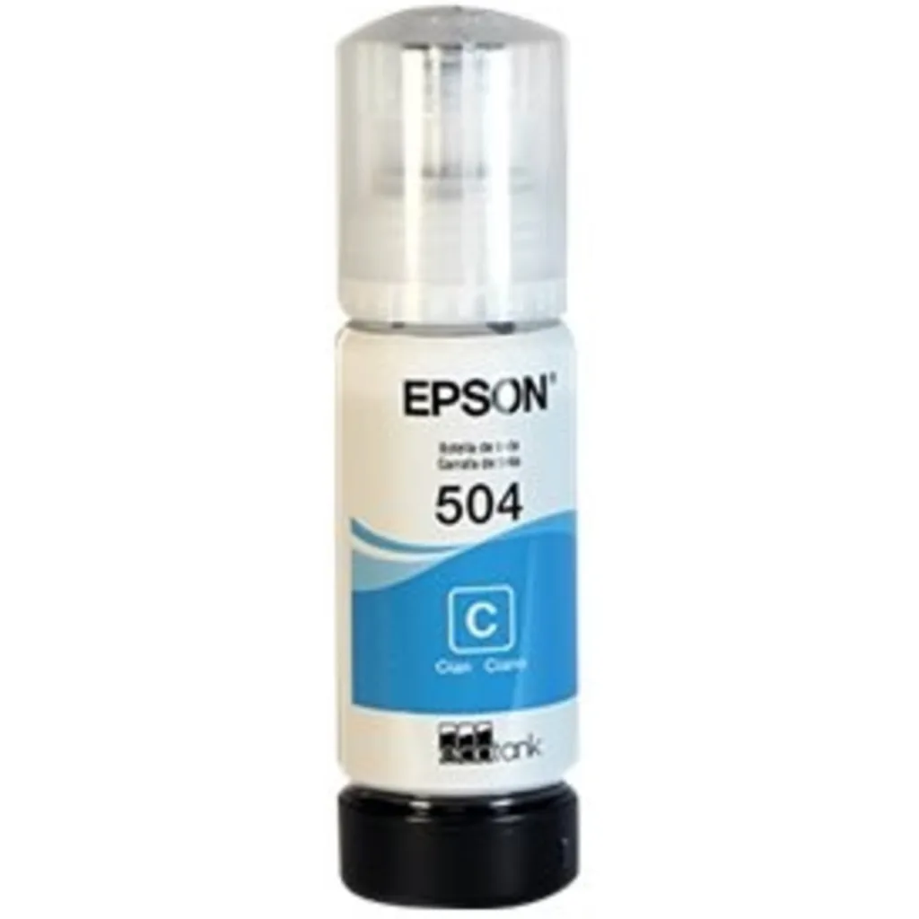 Imagen 3 de Botella de Tinta Epson T504 CYAN C13T03N22A L4150, L4160, L6161, L6171, L6191