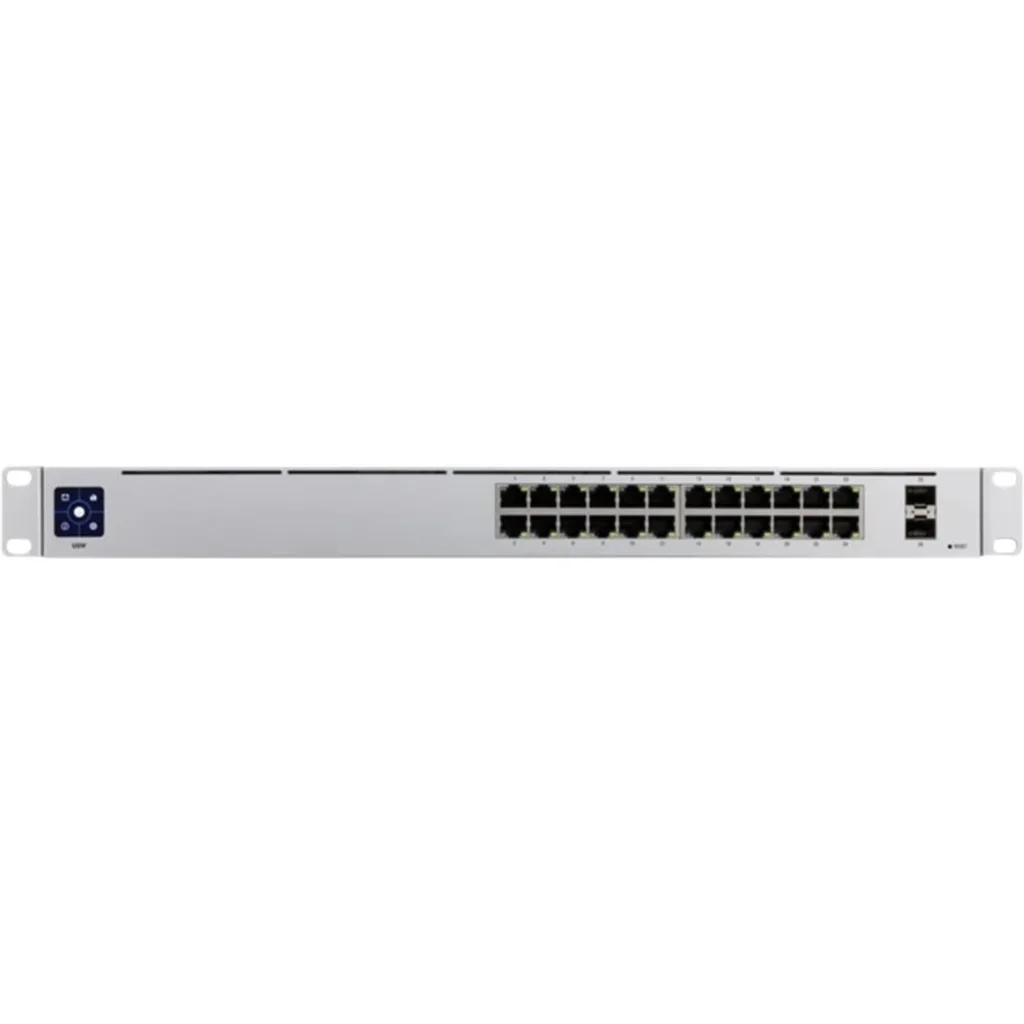 Imagen 1 de Switch Ubiquiti UniFi USW-24 Gestionado 24*10/100/1000 + 2 x Gigabit SFP sin POE