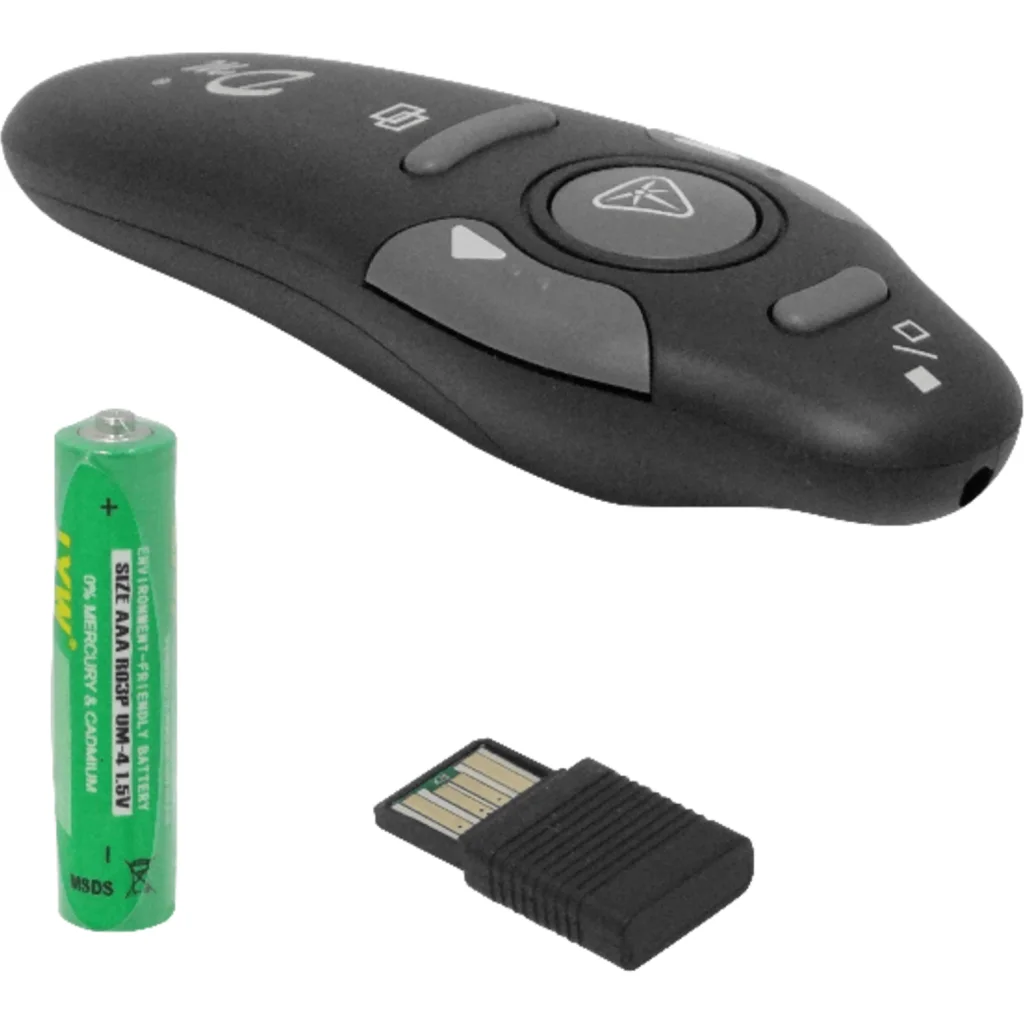 Imagen 3 de Presentador Inalambrico Targus 15 metros 2.4GHz USB Puntero Láser Inc. 1xAAA