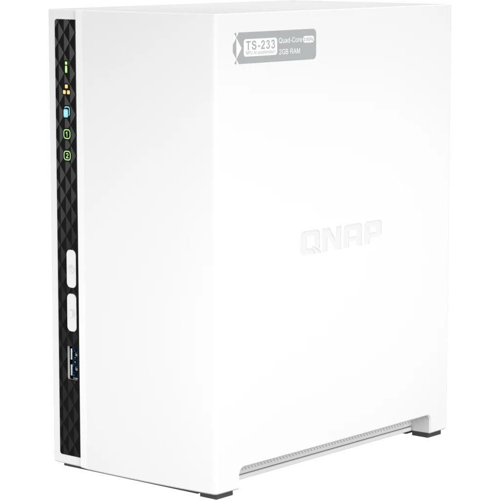 Imagen 5 de Servidor NAS QNAP TS-233 ARM Cortex A55 RAM2GB Admite 2*3.5" SATA Tore