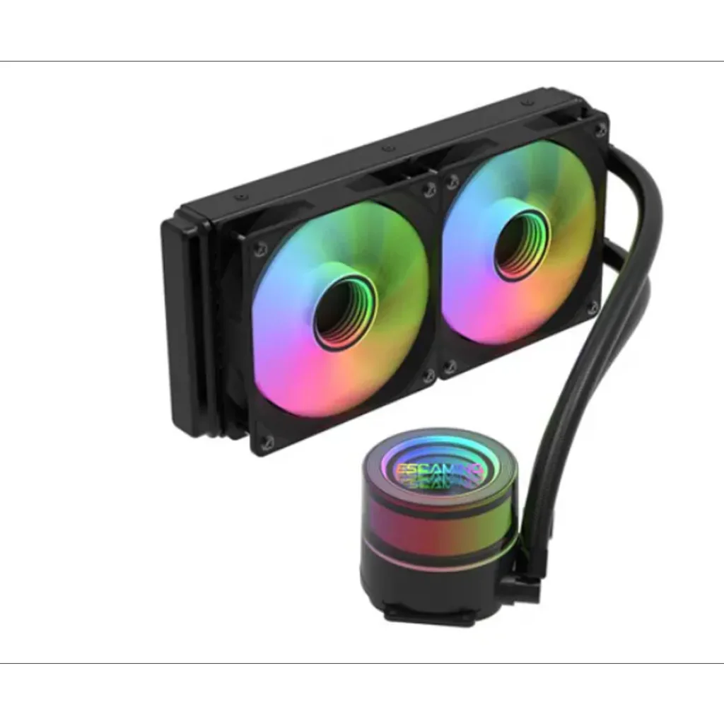 Imagen 8 de PC GAMER ESGAMING R5 7600 | 32GB DDR5 (2x16) | 1TB NVMe | RX 9060 8GB 3X | WiFi | WC 240 ARGB | FreeDOS
