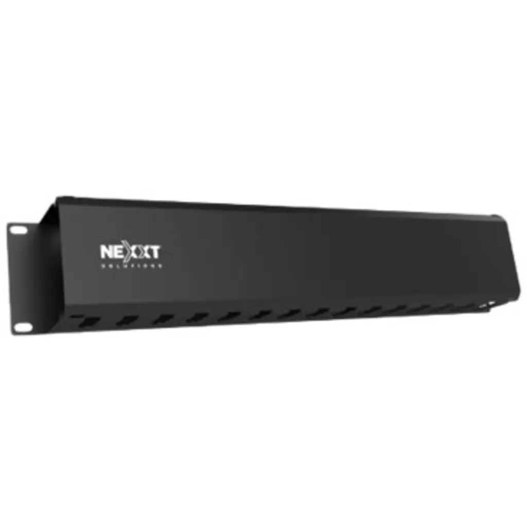 Imagen 3 de Organizador de Cables Nexxt Solutions NPM-DH2UB, Horizontal 2U, 19", Negro
