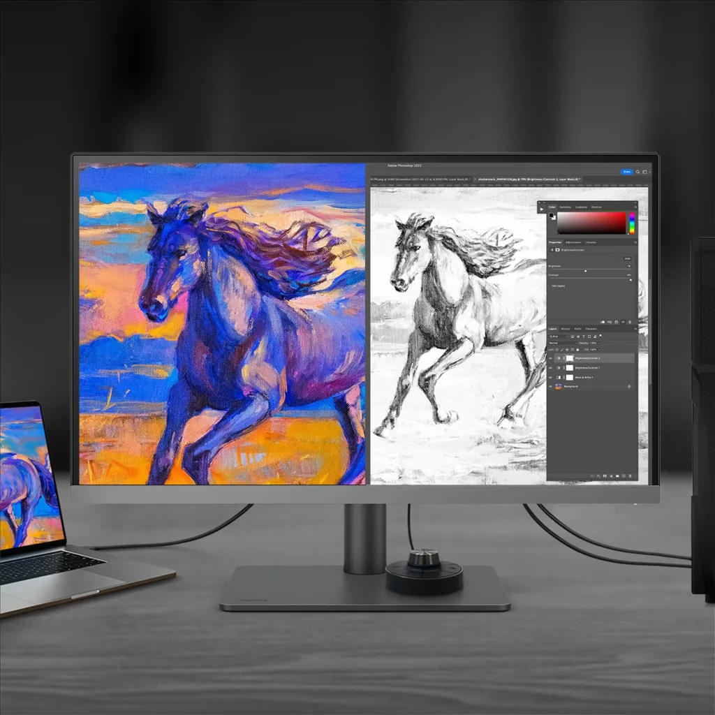Imagen 10 de Monitor BenQ PD2706U 27" 4K UHD 3840*2160 IPS DP HDMI USB-C 60Hz