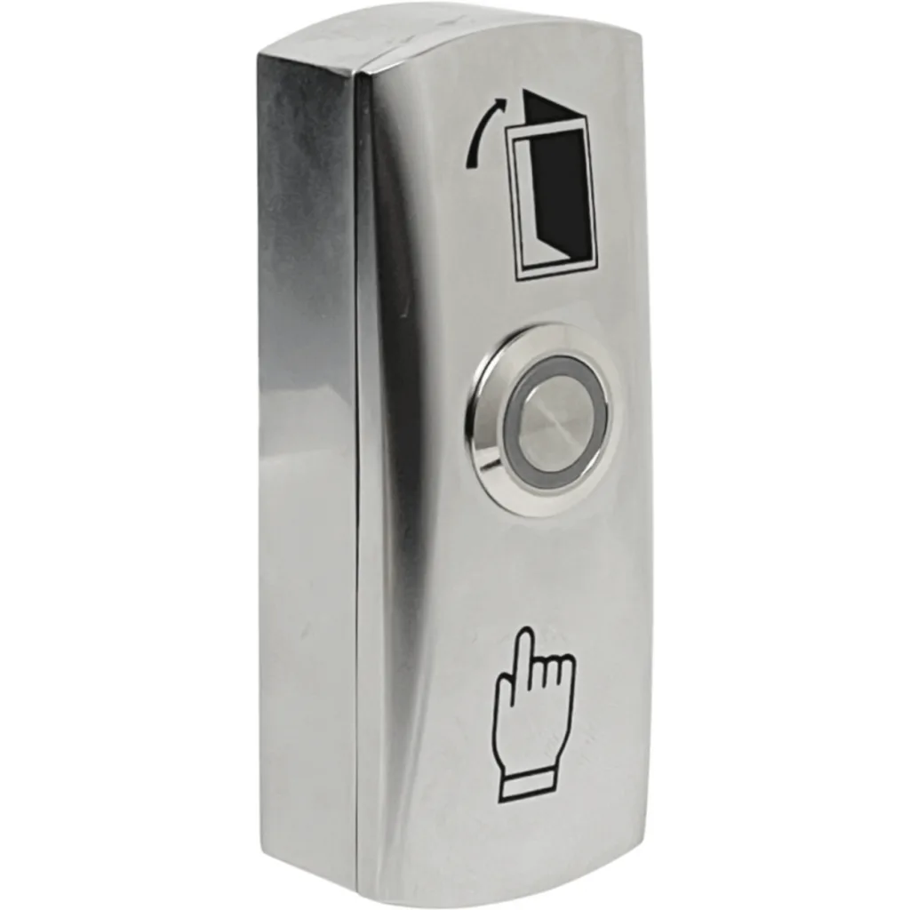 Imagen 1 de ZK Boton Pulsador-N/A 30x81x24mm Placa Metal Sobrepuesto