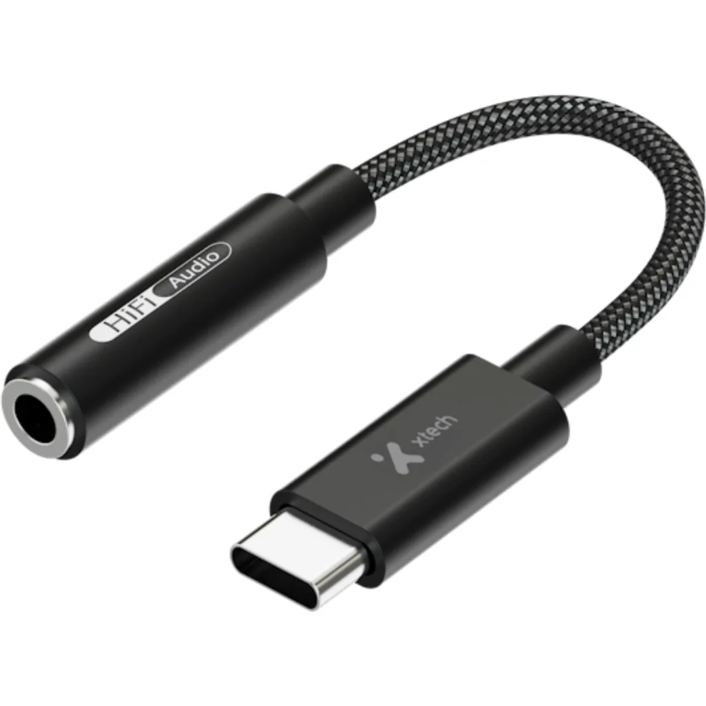 Cable Adaptador de Audio Xtech XTC-509, USB-C Macho a Jack 3.5mm Hembra