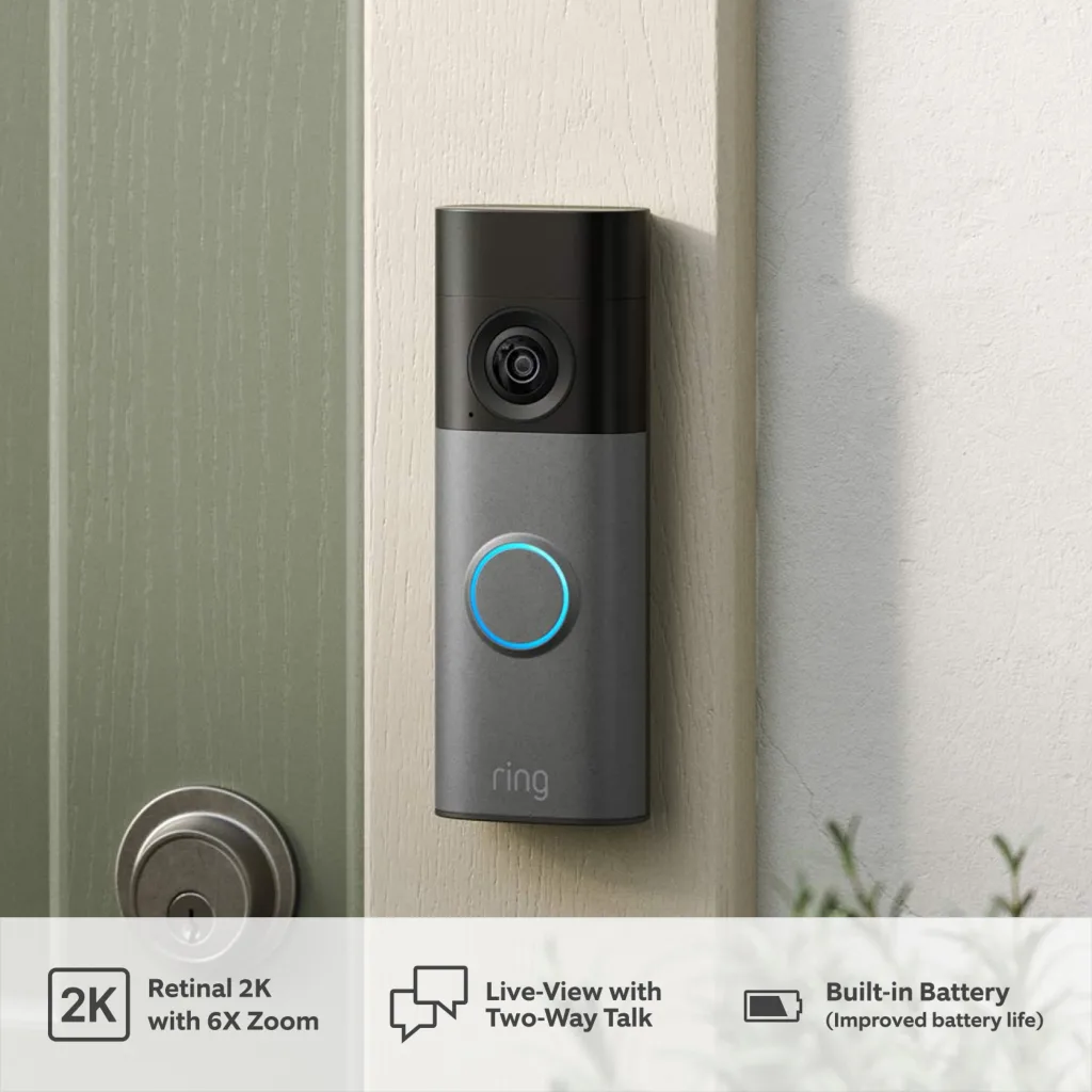 Imagen 5 de Ring - 2K Battery Video Doorbell 2