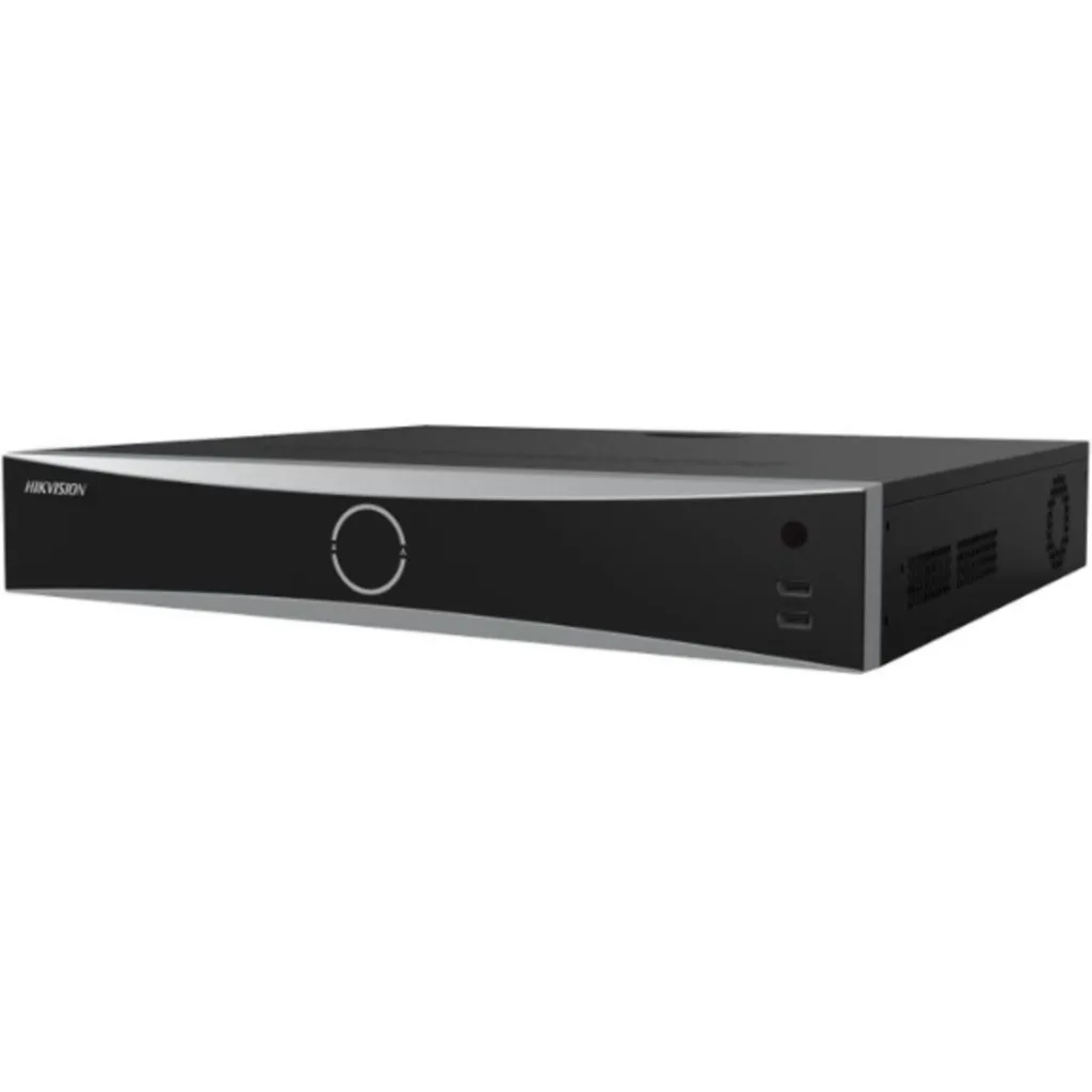 Imagen 2 de NVR HIKK Hikvision 32Ch/16ch POE 4K Cap.4HDD AcuSense Recon. Facial
