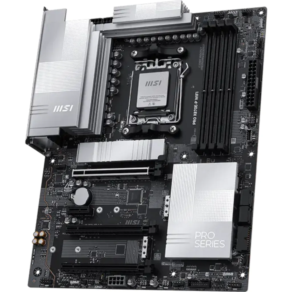 Imagen 2 de Tarjeta Madre MSI PRO X870E-P WIFI Socket AM5 4*DDR5 3*M.2 LAN 5G WIFI7 ATX