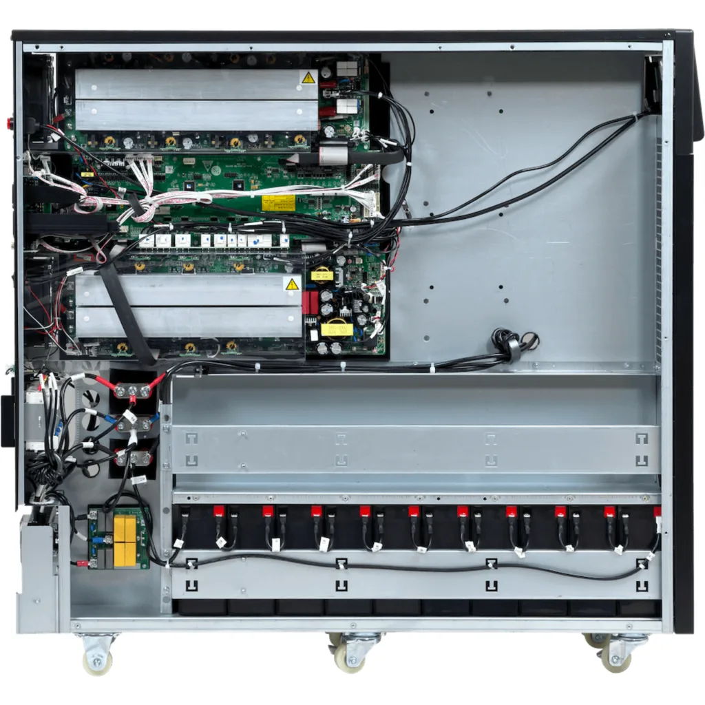 Imagen 1 de ENERSAFE Trifasica 10KVA 10kW 0ms 20x9AH UPS Torre Online
