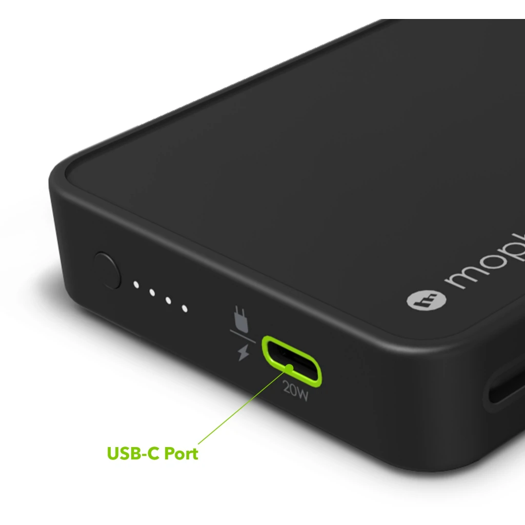 Imagen 4 de Bateria 10.000 mAh Powestation Plus 2022 Mophie Negra
