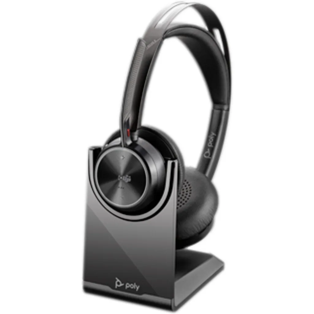 Imagen 8 de Audífonos Poly Voyager Focus 2 MS Teams Bluetooth, USB-C/A Base de Carga, Negro