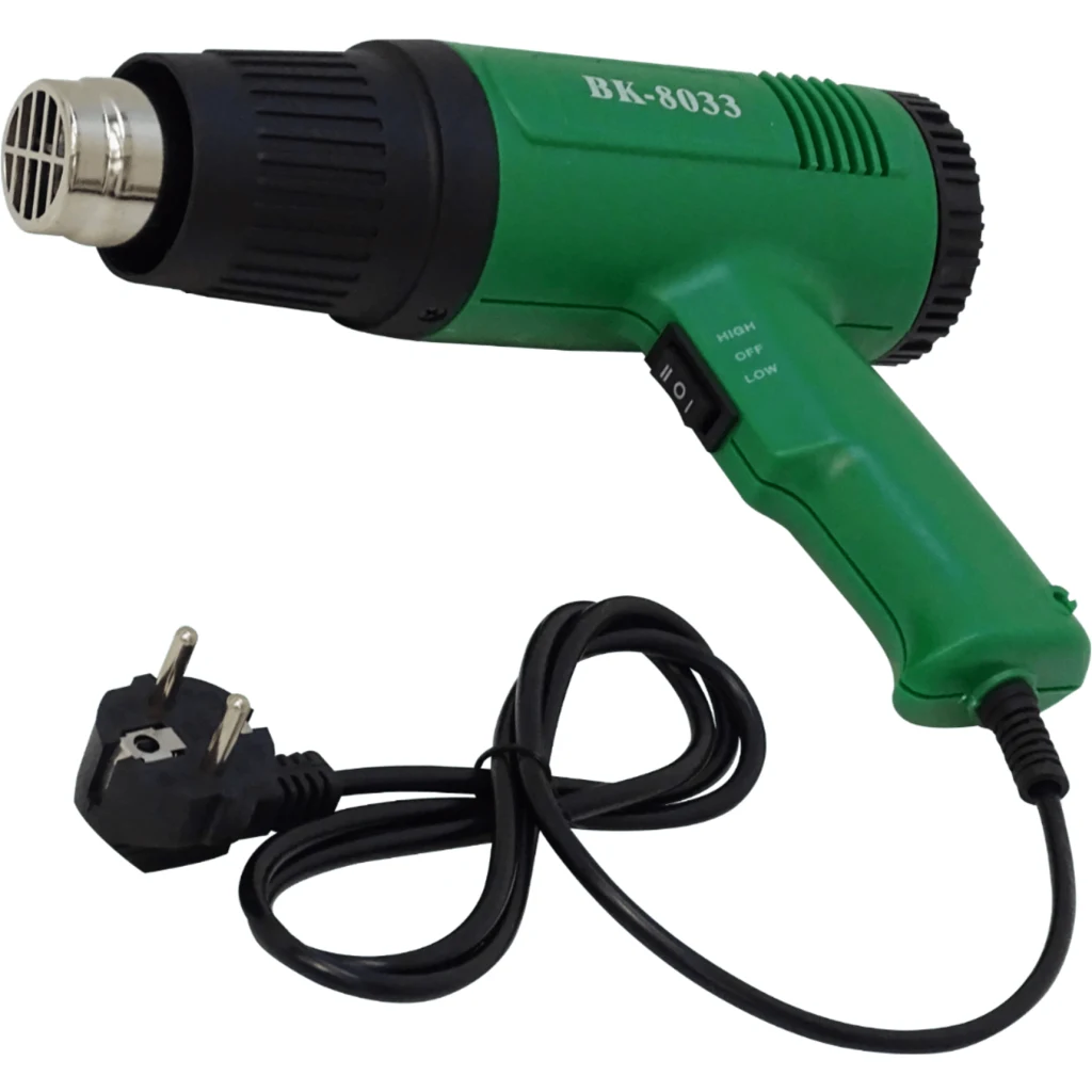 Imagen 5 de Pistola de Calor BEST BK-8033, 500-1600W Boquilla Aire Caliente