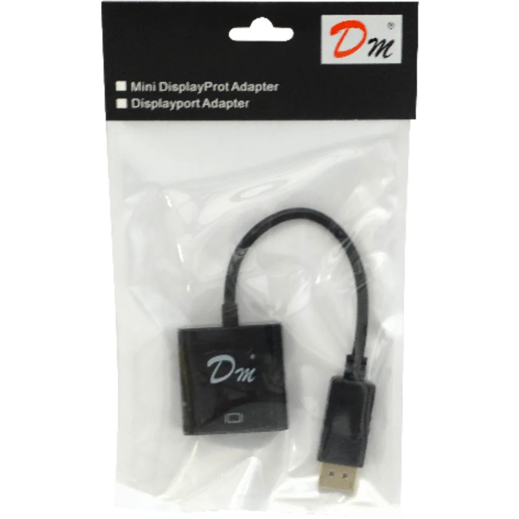 Imagen 2 de Adaptador de video DisplayPort Macho a VGA Hembra color negro/ mod. UL-DPVGA