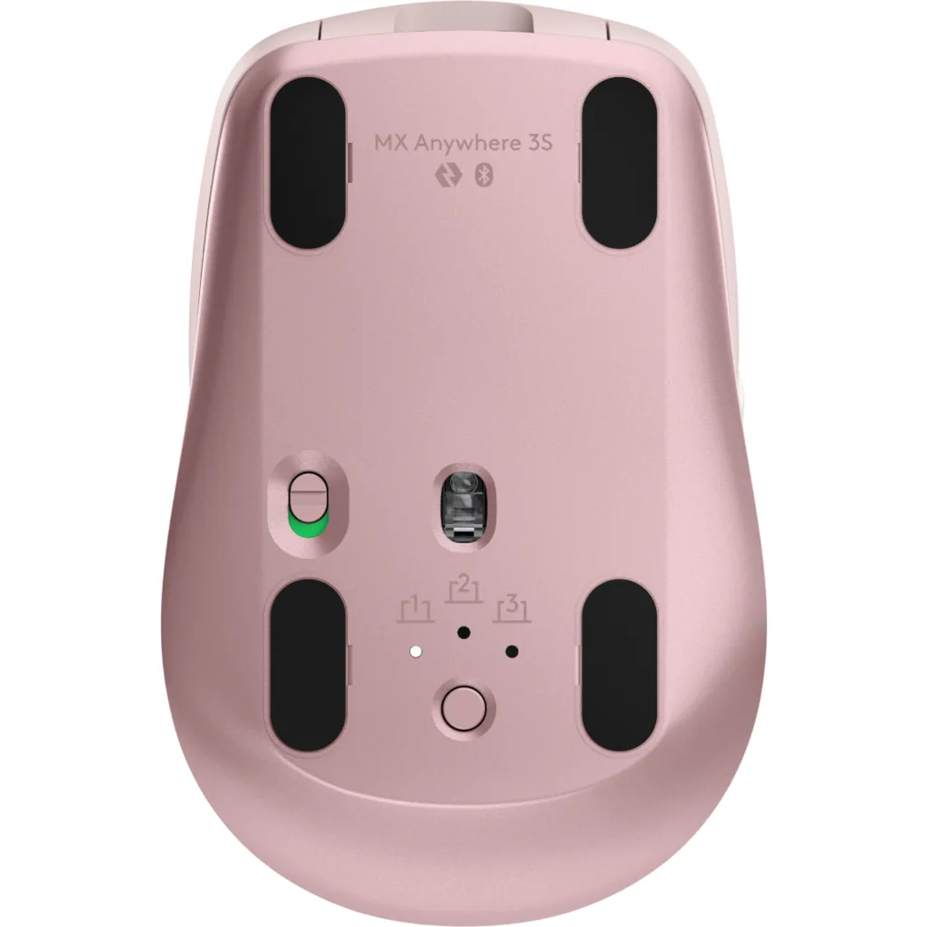 Imagen 7 de Mouse Inalámbrico Logitech MX Anywhere 3S Óptico 6 Botones Bluetooth Color Rosa