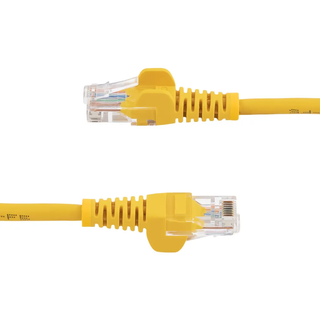 Imagen 2 de 5m Yellow Snagless Cat5e Patch Cable