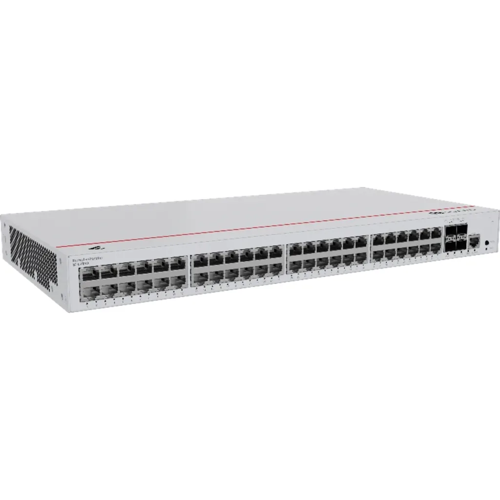 Imagen 2 de S310-48P4X. Switch Huawei eKit 48 puertos PoE+ 10/100/1000Base-T 4 Puertos 10 GE SFP+ capacidad de conmutación de 176 Gbit/s capacidad de reenvió de paquetes de 131 Mpps para capa de agregación