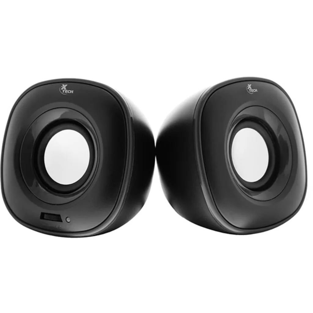 Imagen 1 de Parlante Xtech Spekter XTS-115BK 2.0 Canales 6W RMS 3.5mm Power USB Negro