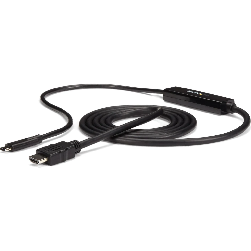 Cable Adaptador USB-C a HDMI Longitud 2 metros Resolución 4K 30 Hz Color Negro