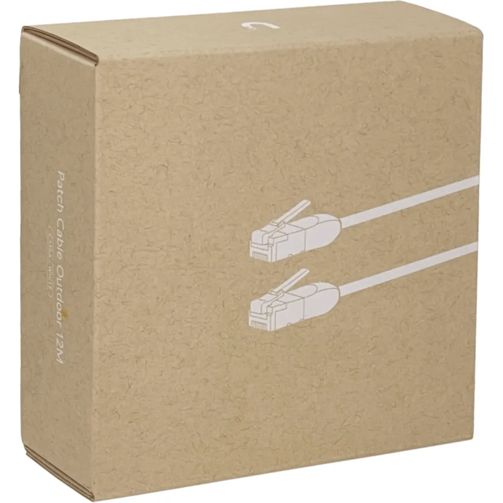 Imagen 1 de UBIQUITI 12mt Blanco Cat6A F/UTP Cable Exterior TPE 10GbE
