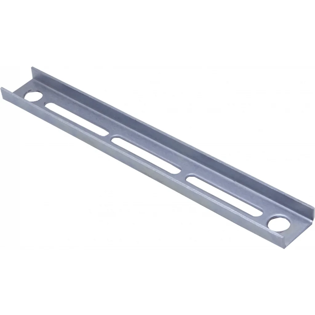 25cm/30cm 2-Perf Barra Metal Ranurada Soporte para CC-120 300x39x14mm