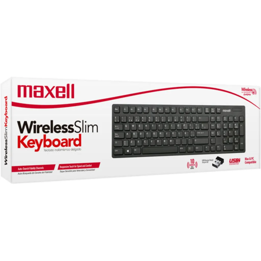 Imagen 2 de Teclado inalambrico Maxell WKB-20 WIRELESS