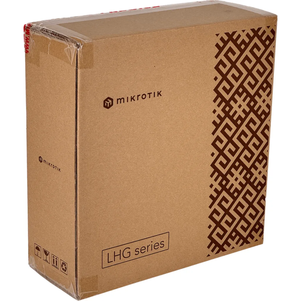 Imagen 1 de MIKROTIK 1-1000 CAT6 17dBi 300/50Mbps 1-Sim 25o L3 inc24V LTE/3G 391mm