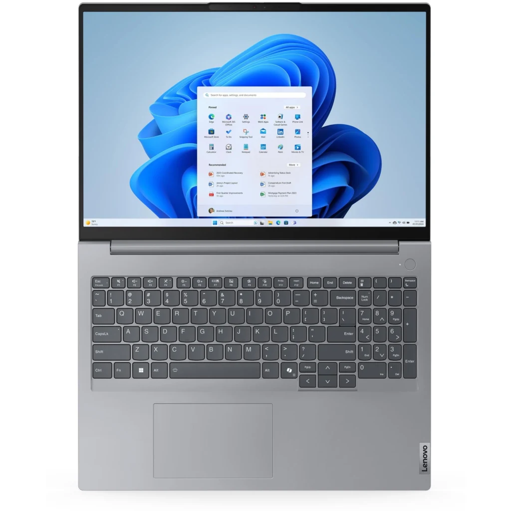 Imagen 8 de Notebook Lenovo ThinkBook 16 G7 Intel Core Ultra 7 155H 16GB SSD 1TB 16" W11P (Nuevo, Caja Abierta)
