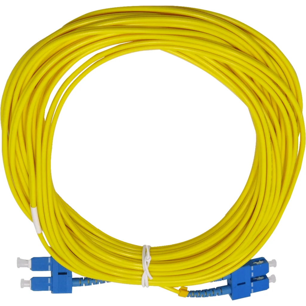 Imagen 1 de 10mt SC-SC/UPC MonoModo SM Duplex Jumper Cable Fibra 9/125um 3mm