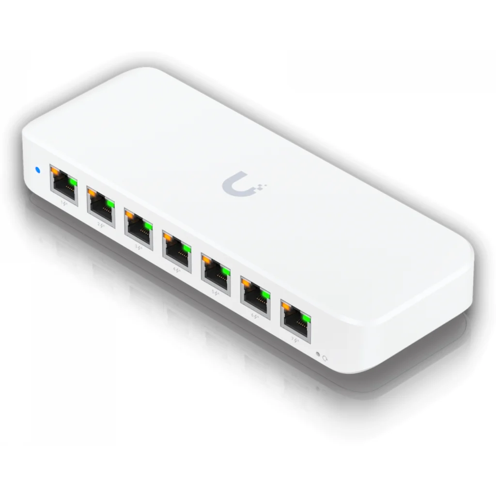 Imagen 2 de Ubiquiti Unifi Switch Ultra 210W A compact Layer 2 8-port GbE PoE switch with ve