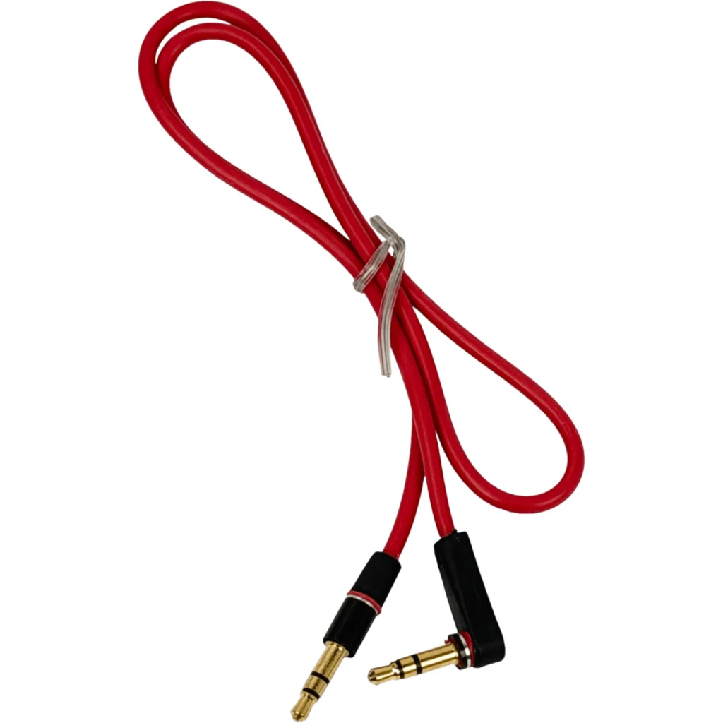 Imagen 1 de 3,5mm-MM 90-Grados Macho-Macho 0,5mt Cable Audio Plug Phone-1/8 50cm