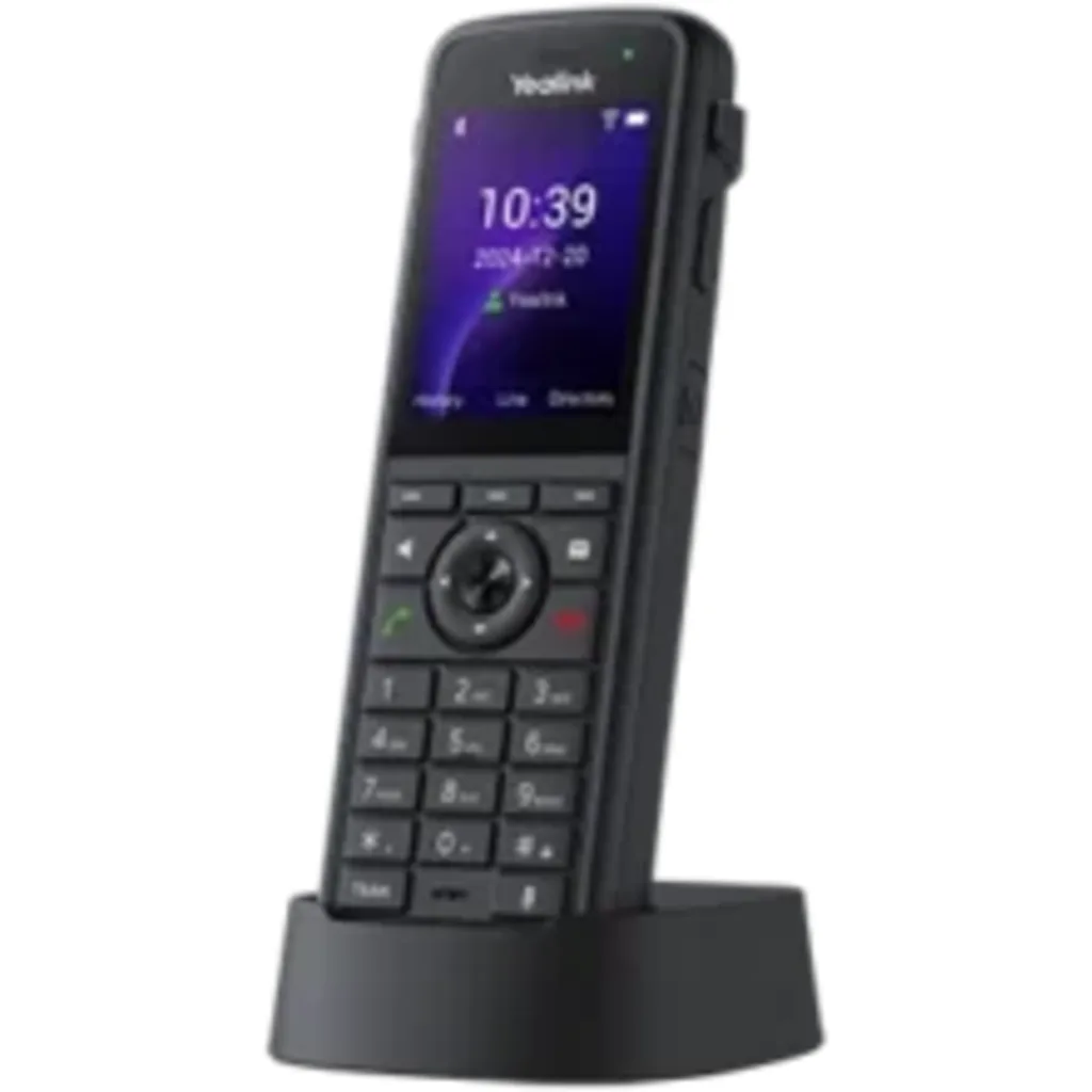 Imagen 4 de Telefono inalambrico robusto SIP WI-FI 6, certificacion IP67 ,pantalla color 2,4 pulgadas, bluetooth 5.0, 4 cuentas SIP y bateria de 3100mAh. Incluye base de carga