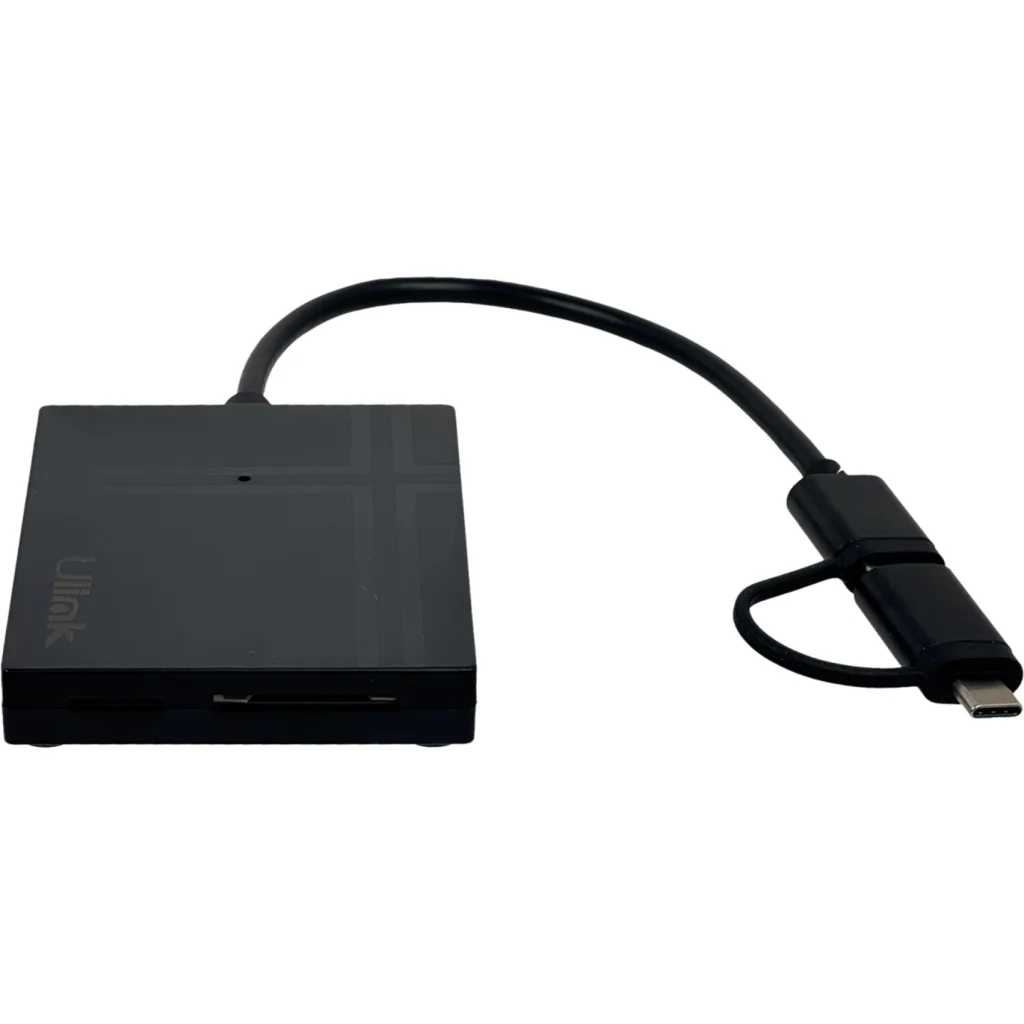 Imagen 2 de ULINK Lector USB3.0 USB-A-C Todo-en-1 SD mSD TF CF XD UL-RD500