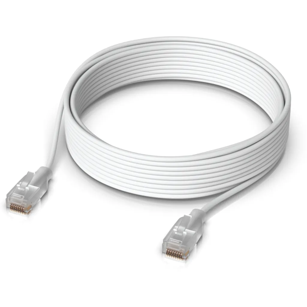 Imagen 3 de UBIQUITI 12mt Cable Etherlighting Blanco Cat6 UACC-Cable-Patch-EL