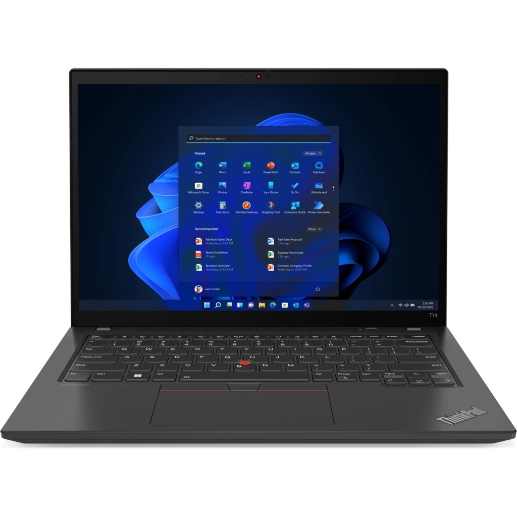 Notebook Lenovo ThinkPad T14 Gen3 I5-1235U RAM 16GB SSD 512GB 14" W11P (Reacondicionado)
