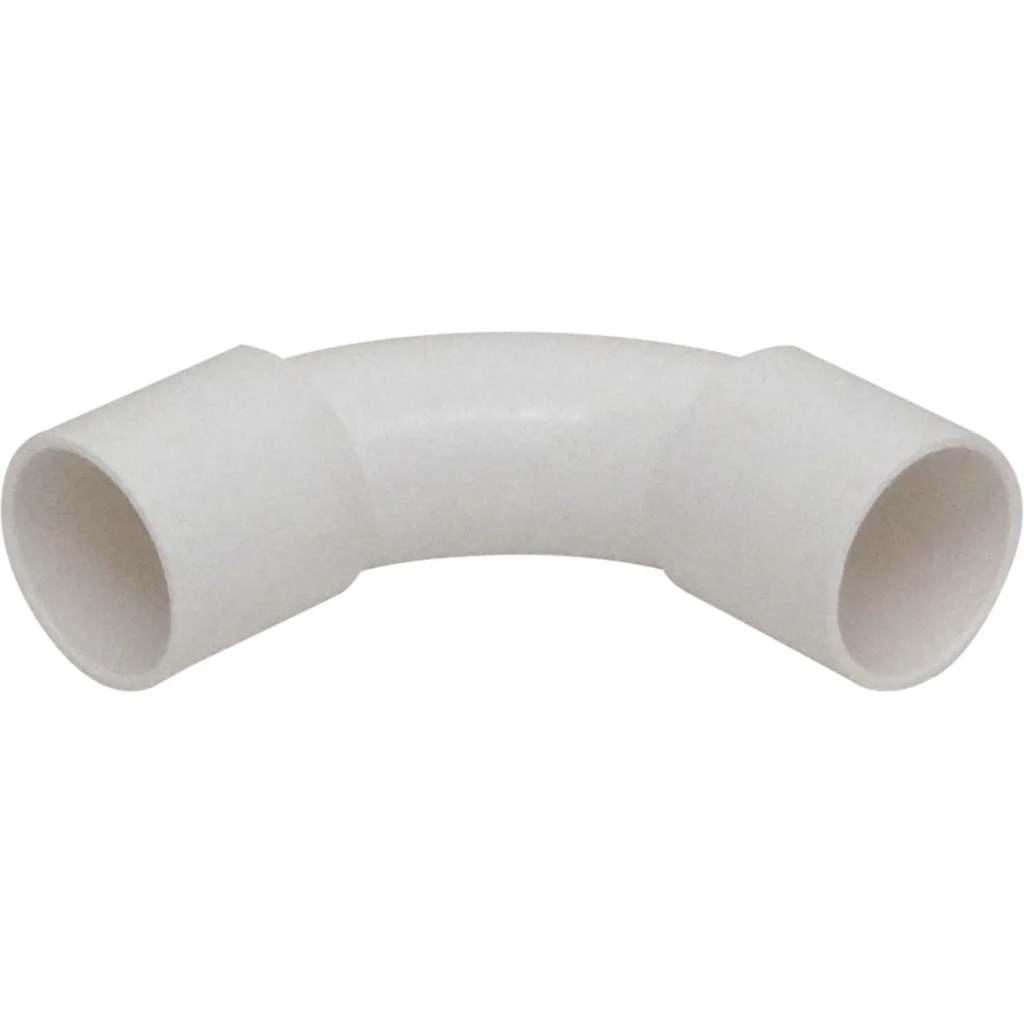 LINKCHIP 32mm Codo Curva para Tubo PVC Blanco