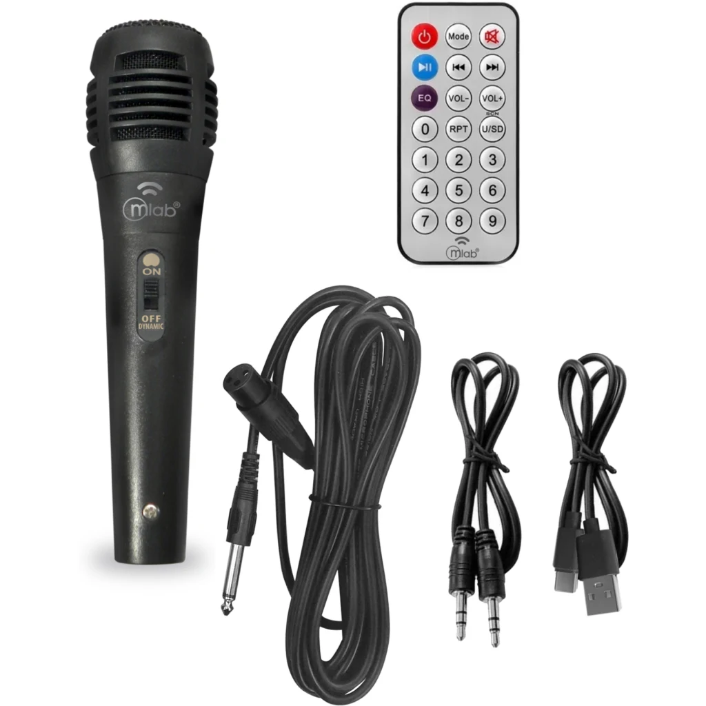 Imagen 4 de MLAB PARLANTE FLAMING AMBIGLOW 12" + ATRIL