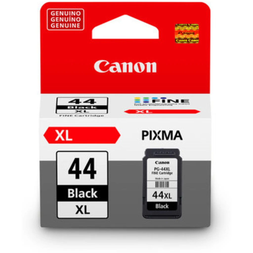 Cartridge Canon PG-44XL Negro Compatible con PIXMA E-481, 400 Páginas 15ml