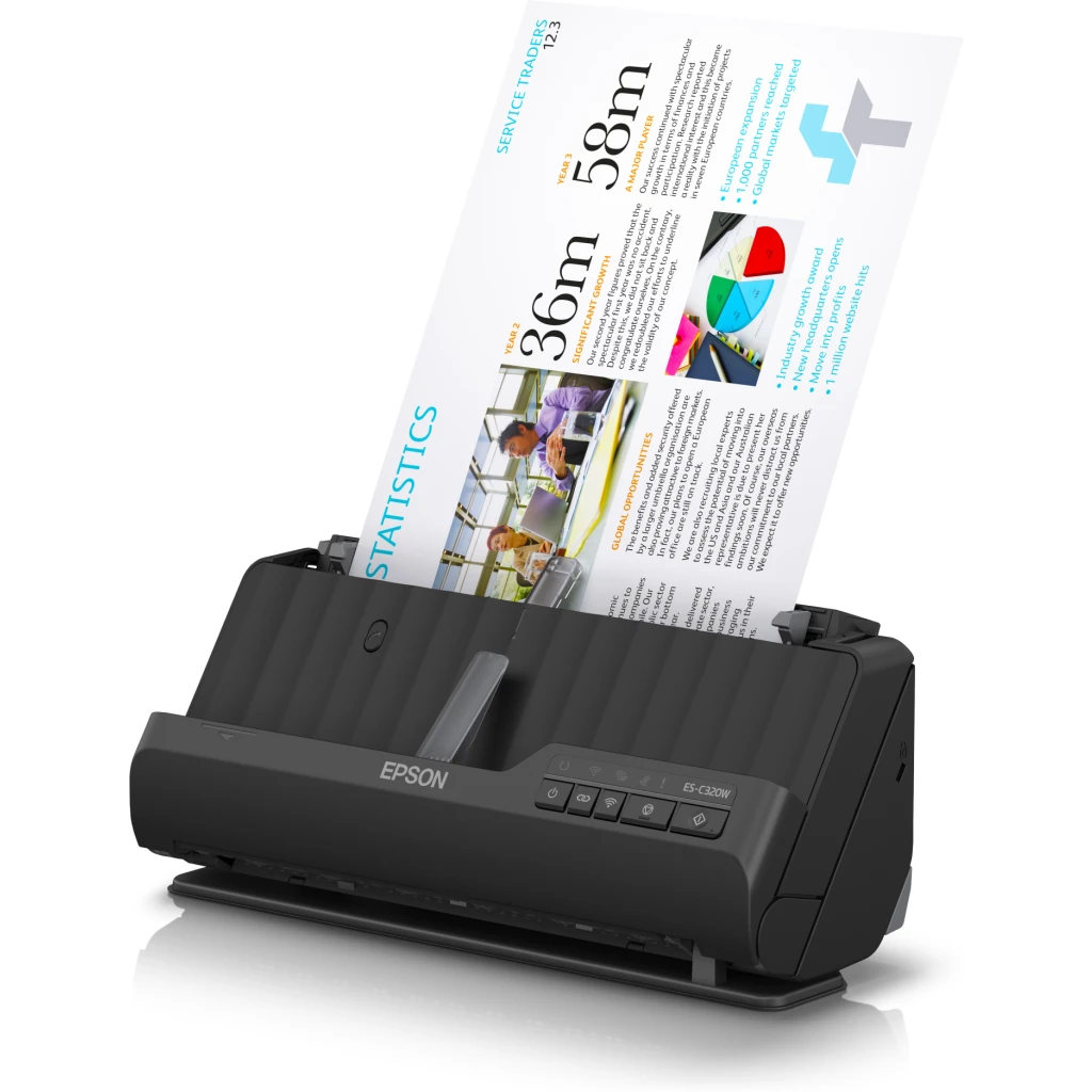 Imagen 5 de Escáner de Escritorio Epson WorkForce ES-C320W, Inalámbrico Doble Faz WiFi USB