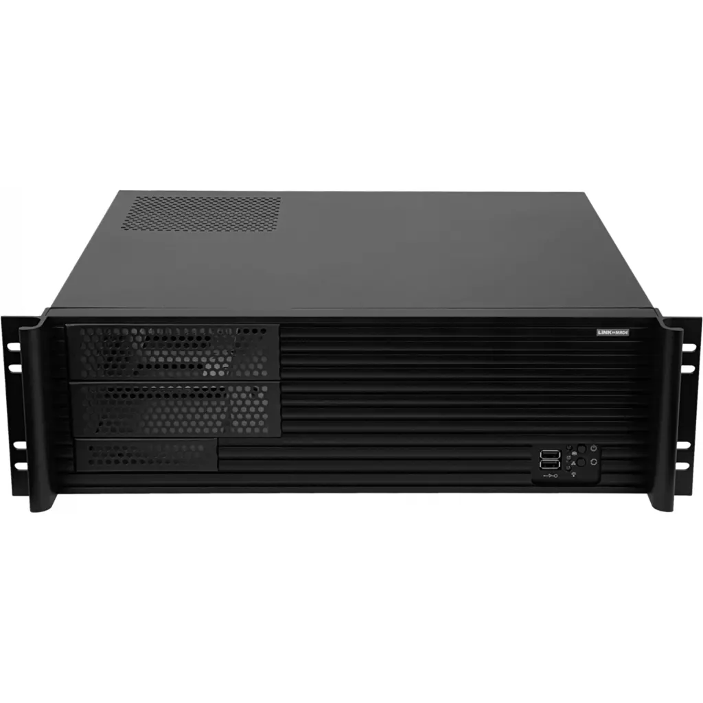 Imagen 3 de LINKMADE 3U CASE RACK C/RIEL MATX C/2-VENT REQ