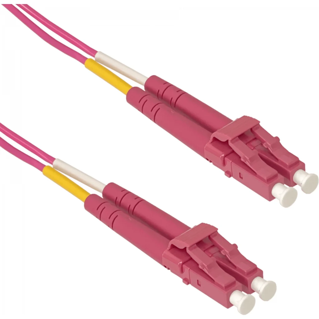Imagen 1 de UBIQUITI 3mt LC-LC OM4 MultiModo MM Duplex Jumper Fibra 50/125um 2mm