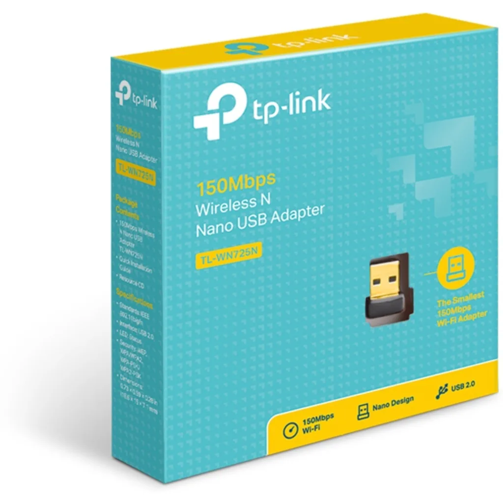 Imagen 3 de Adaptador Inalámbrico TP-Link USB nano v2.0 Velocidad Inalámbrica hasta 150Mbps