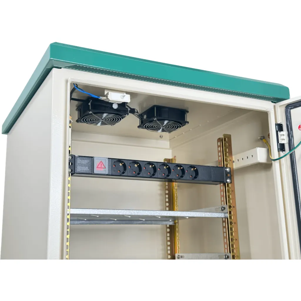 Imagen 5 de Rack LinkMade 10U 614*600 mm Rack Exterior Muro poste IP65 Bandeja 2 Vent PDU