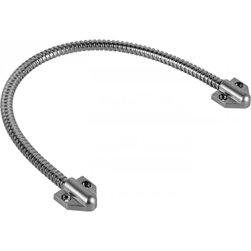 Imagen 2 de Pasacable 10mm-ext Flexible-40cm Metalico para Puerta