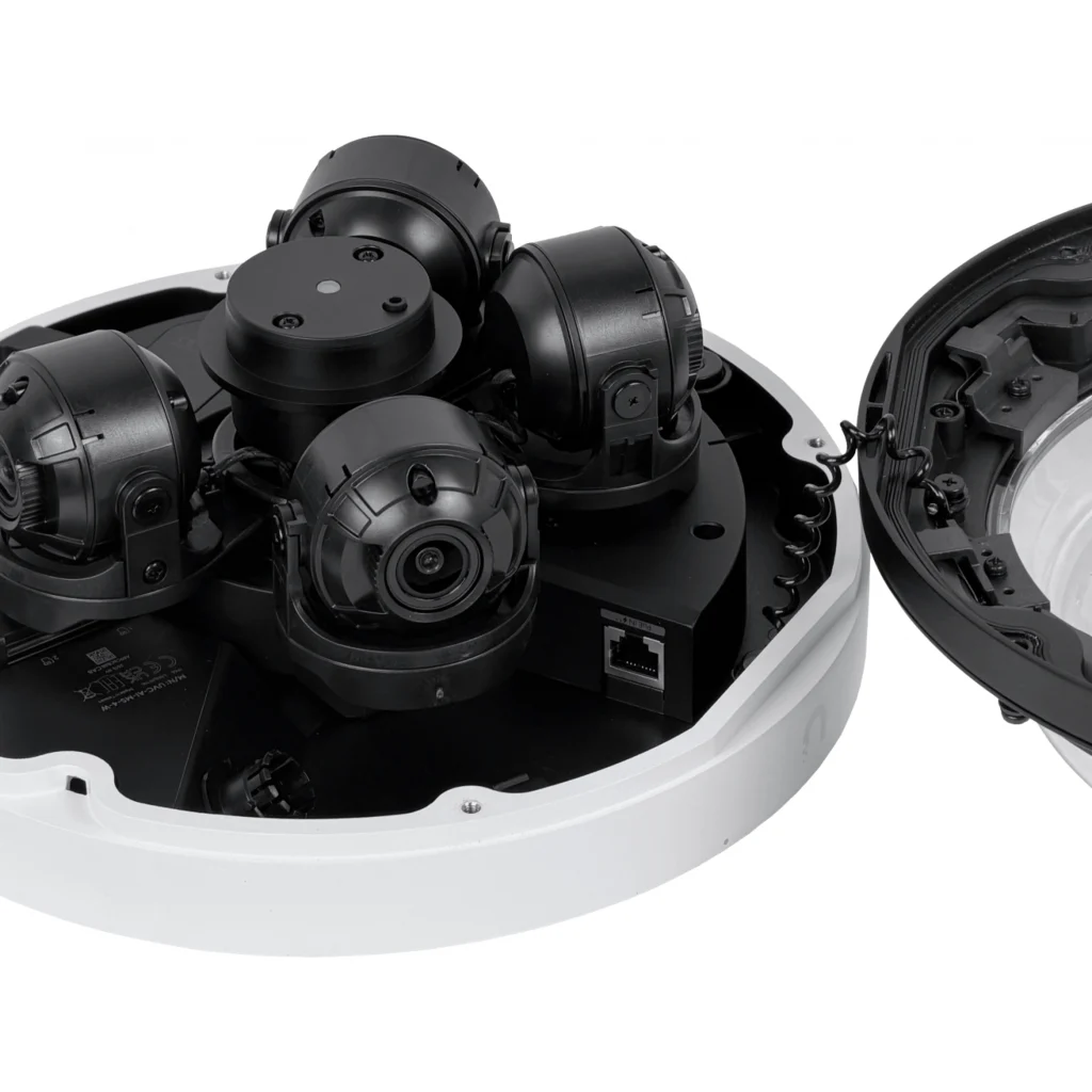 Imagen 9 de UI Blanco 360o 4x8MP 2,33x IR20m 1-1000 IK10 IP66 CamaraIP PoE++ M.2