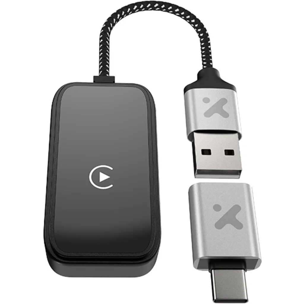 Imagen 1 de Xtech - 2 in 1 Wireless Car to Play Adapter - XTA-938