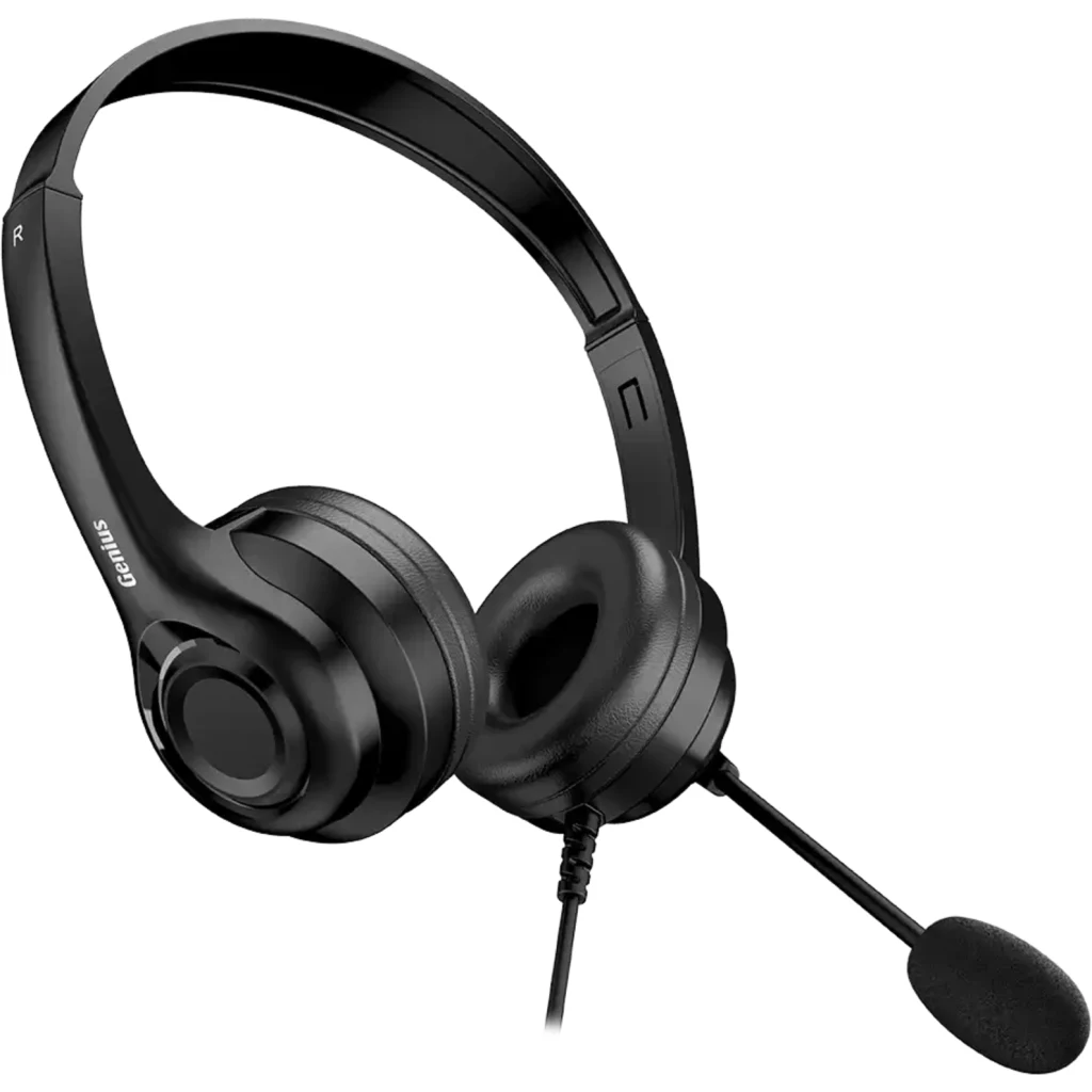 Imagen 2 de GENIUS HEADSET USB COPILOT CABLE 2,4MT-HS-235U